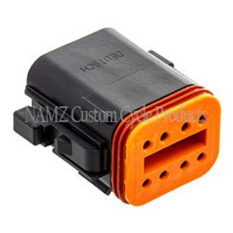 NAMZ 8 Wire Deutsch Plug - Black DP-8B