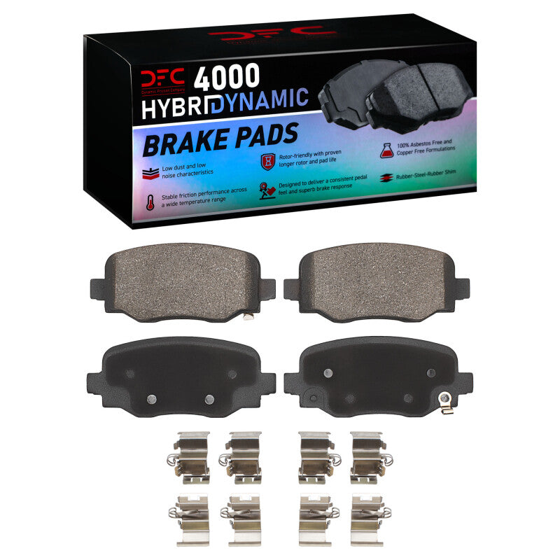 DFC DFC 4000 HybriDynamic Brake Pads Brakes, Rotors & Pads Brake Pads - OE main image