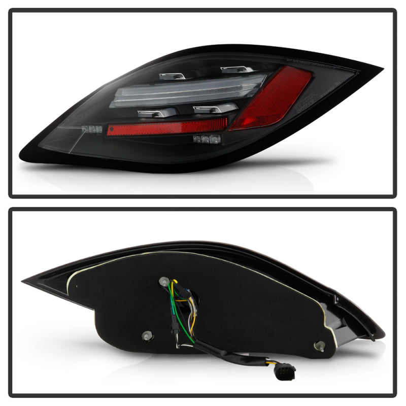 Spyder Porsche 987 Cayman 06-08 / Boxster 09-12 LED Tail Lights - Sequential Signal - Black 5086839 5086839 User 1