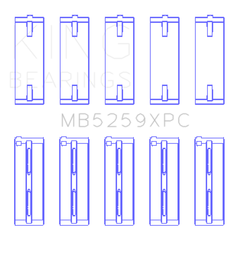 King Engine Bearings KING Performance Main Bearings Engine Components Bearings main image