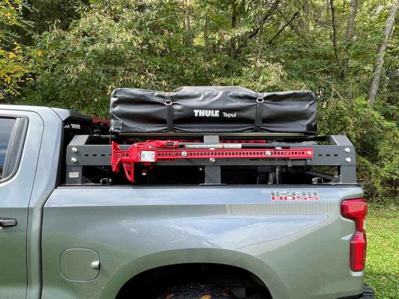 Fishbone Offroad 88-22 Chevy/GMC 74In Tackle Rack Long Bed FB21323 FB21323 Photo - lifestyle view