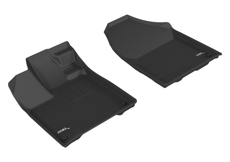3D MAXpider 2017-2020 Honda Ridgeline Kagu 1st Row Floormat - Black L1HD08311509 L1HD08311509 Photo - Primary