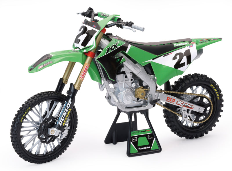 New Ray Toys Kawasaki KX450F Factory Team (Jason Anderson)/ Scale - 1:6 49733