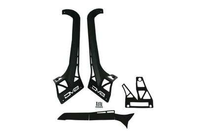 DV8 Offroad 20-22 Jeep JL 392 & JT Mojave A-Pillar Light Bar Mount LBJL-07 LBJL-07 Photo - Primary