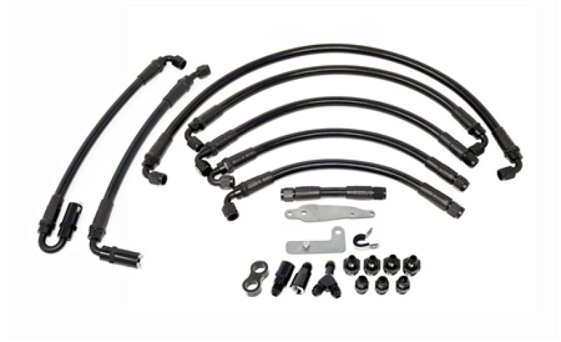 Torque Solution PTFE Fuel Line Kit: Subaru WRX STI 08-21 / WRX 08-14 TS-SU-6FLK-AM-P-08-FF User 1