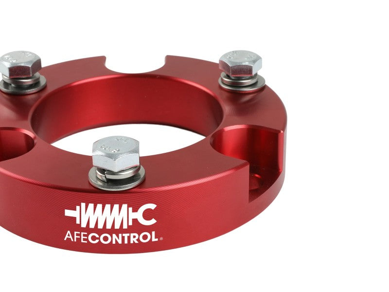 aFe CONTROL 2.0 IN Leveling Kit 05-21 Toyota 4Runner/FJ Cruiser/Tacoma - Red 416-72T001-R 416-72T001-R Photo - Close Up