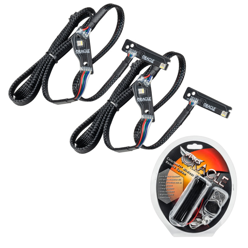ORACLE Lighting Oracle 15-21 Nissan GT-R RGB+W (Lightning Bolt) Headlight DRL Upgrade Kit - ColorSHIFT 1283-330 1283-330 Photo - Primary