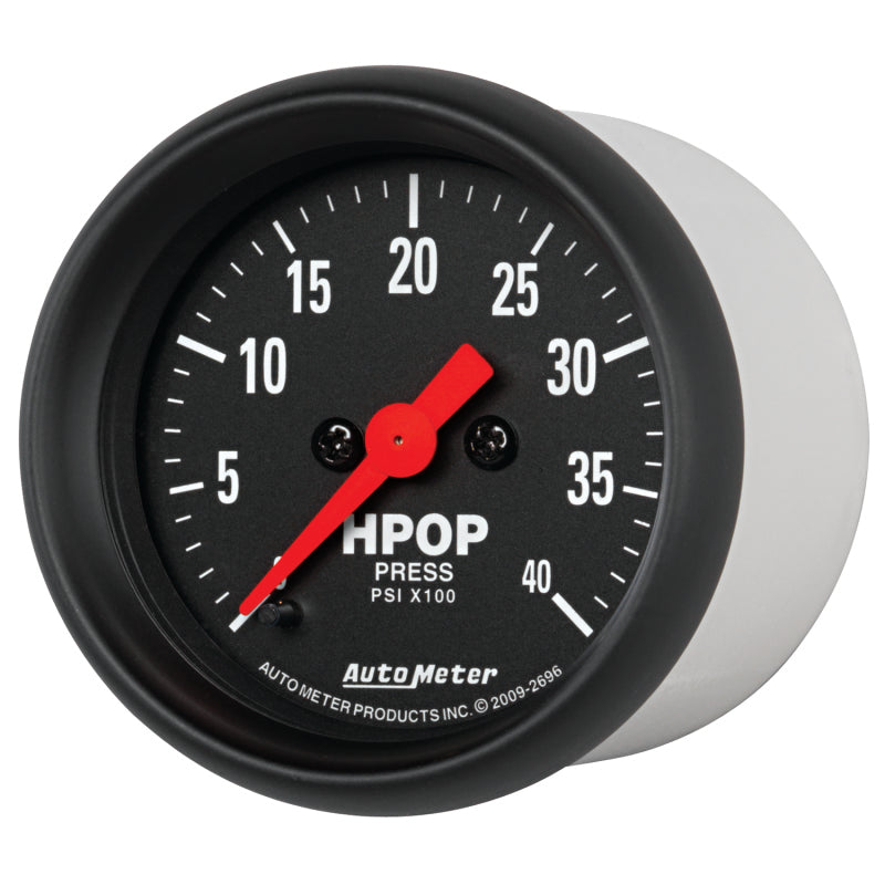 Autometer 2-1/16" Hpop Pressure, 0-4K Psi, Stepper Motor, Z-Series 2696 User 2