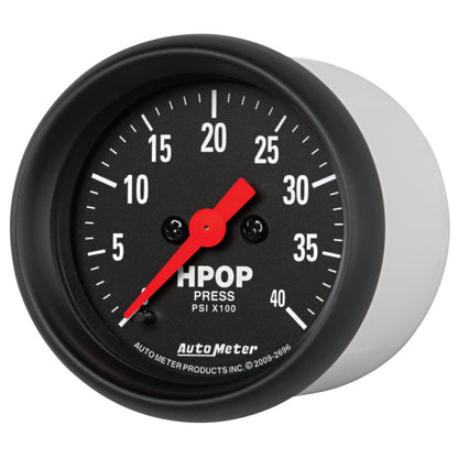 Autometer 2-1/16" Hpop Pressure, 0-4K Psi, Stepper Motor, Z-Series 2696 User 2