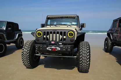 ORACLE Lighting Oracle 07-16 Jeep Wrangler JK SMD HL - ColorSHIFT w/ BC1 Controller 7079-335 7079-335 Photo - lifestyle view