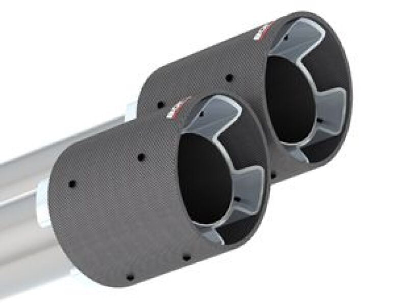 Borla 21-22 Chevrolet Tahoe 5.3L V8 2/4WD 4DR 3in/2.75in Touring Cat-Back Exhaust -Carbon Fiber Tips 140856CF 140856CF Photo - Close Up