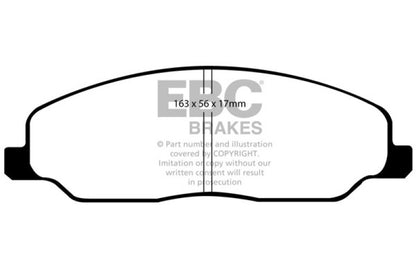 EBC Disc Brake Pad Set DP21740 Photo - Primary