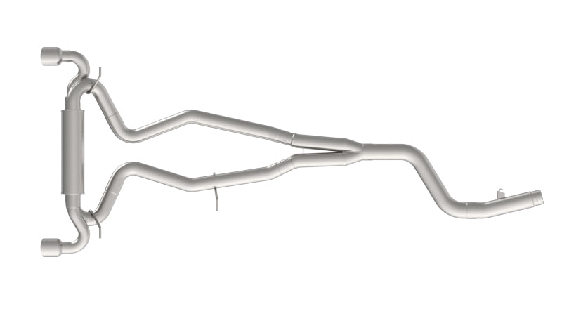 Kooks 2020 Toyota Supra 3.5in x 3in SS Catback Exhaust w/Polished Tips 44115100 44115100 Photo - Primary