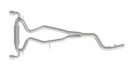 Kooks 2020 Toyota Supra 3.5in x 3in SS Catback Exhaust w/Polished Tips 44115100 44115100 Photo - Primary