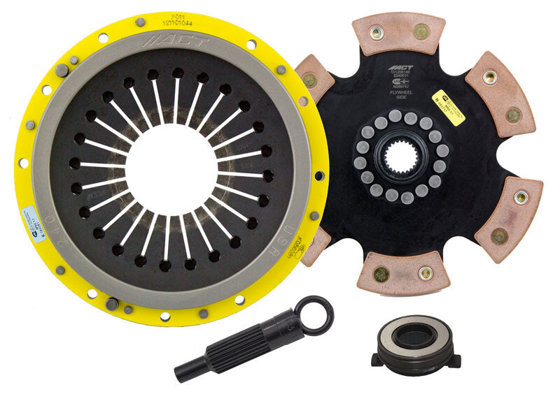 ACT HD Clutch Kit 6 Puck Solid Porsche 911 Base H6 88-97 PO1-HDR6 Photo - Primary