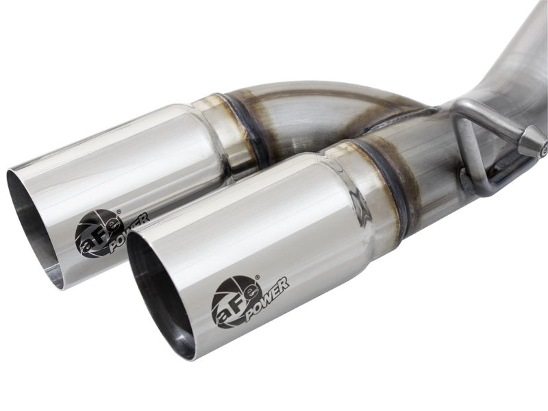 aFe  POWER Rebel Series 3" 409 Stainless Steel Cat-Back Exhaust System 49-44061-P Photo - Unmounted