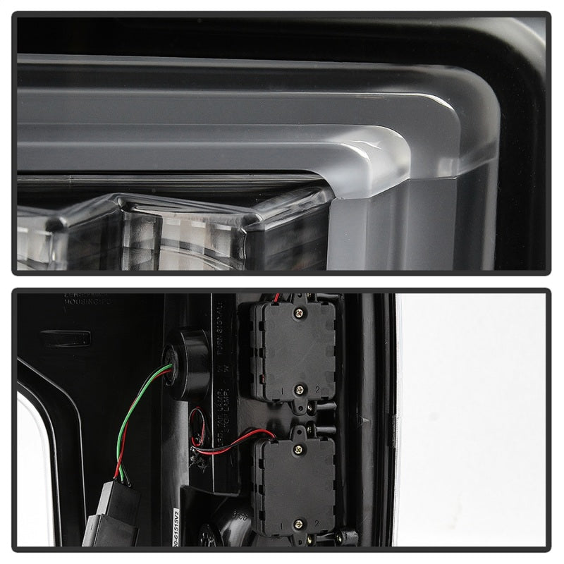 Spyder Ford F150 15-17 Light Bar LED Tail Lights (Not Compatible w/ Rear Blind Spot) - Black 5085948 5085948 Photo - Unmounted
