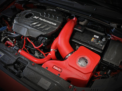 aFe Takeda 19-20 Hyundai Veloster N 2.0L (t) Momentum Cold Air Intake System w/Pro DRY S Filter 56-70021DR 56-70021DR Photo - Mounted