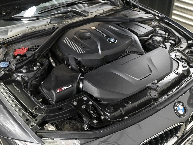 aFe Magnum Force Stage-2 Pro 5R Cold Air Intake System BMW 330i (F3x) 54-12922-B Photo - Mounted