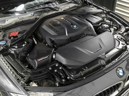 aFe Magnum Force Stage-2 Pro 5R Cold Air Intake System BMW 330i (F3x) 54-12922-B Photo - Mounted
