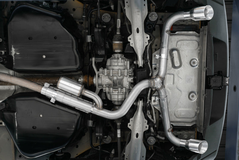 MBRP 2021+ Ford Bronco Sport (1.5L / 2.0L EcoBoost) 2.5in Resonator-Back Exhaust - Dual Rear Exit S5207409 S5207409 Photo - Mounted