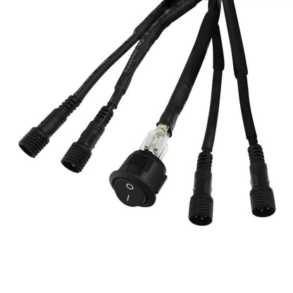 Westin Universal LED Rock Light Kit - 4 Lights - 14ft 9in Wiring Harness & Switch 09-80005 09-80005 Photo - Unmounted