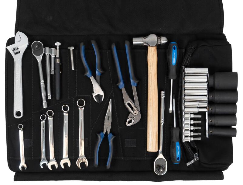 PRP Seats PRP Kawasaki KRX Roll Up Tool Bag w/ 35pc Tool Kit E132 E132 Photo - Close Up