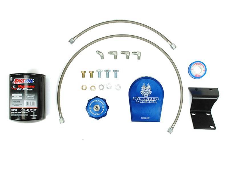 Sinister Diesel 13-18 Ram 2500/3500 6.7L Cummins Bypass Oil Filter System SD-EOF-6.7C-13 SD-EOF-6.7C-13 User 1