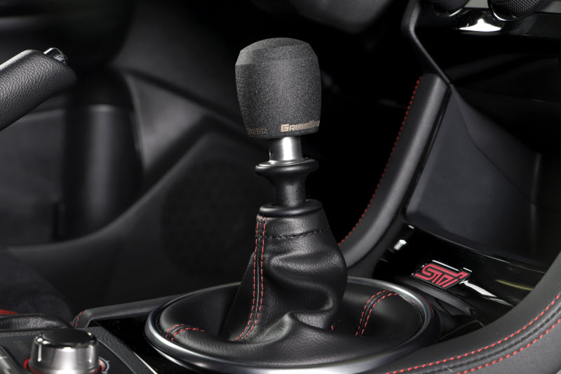 GrimmSpeed Stubby Shift Knob Stainless Steel Black - M12x1.25 380002 380002 User 1
