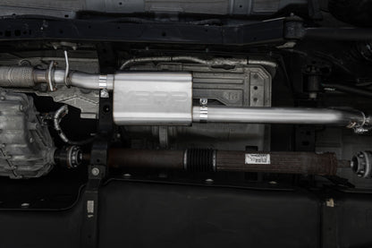 MBRP 21-22 Ford Bronco 2.3/2.7L EcoBoost 2/4-Dr 3in Catback Dual Split Rear Exit BLK AL S5241BLK S5241BLK Photo - Mounted