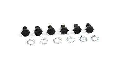 Cometic Gasket Cometic Flexplate Bolts 7/16 - 20 x 11/16in - Grade 8 With Black Oxide Finish and Lock Washers CF1007 CF1007 Photo - Primary