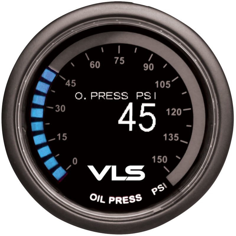 REVEL  VLS Digital OLED Oil Pressure Gauge 52mm 1TR1AA004R Photo - Primary