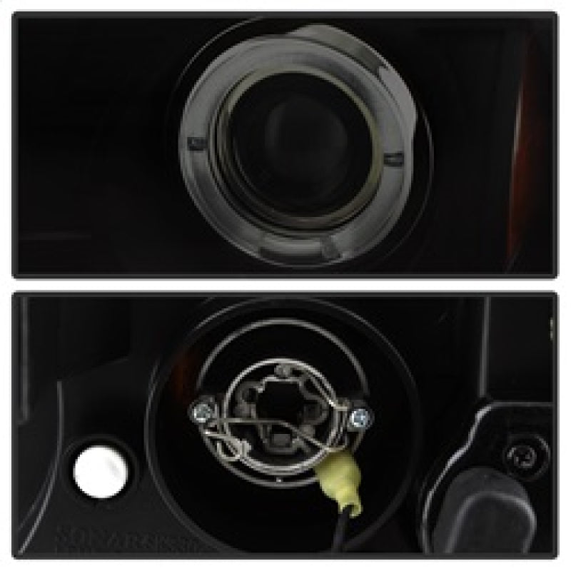 Spyder 99-01 BMW E46 3 Series 4DR Projector Headlights 1PC LED Halo (PRO-YD-BMWE46-4D-HL-AM-BSM) 5084804 5084804 Photo - Unmounted