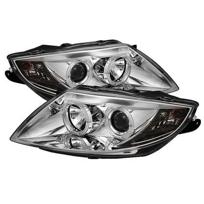 Spyder BMW Z4 03-08 Projector Headlights Halogen Model Only - LED Halo Chrome PRO-YD-BMWZ403-HL-C 5029089 5029089 Photo - Primary