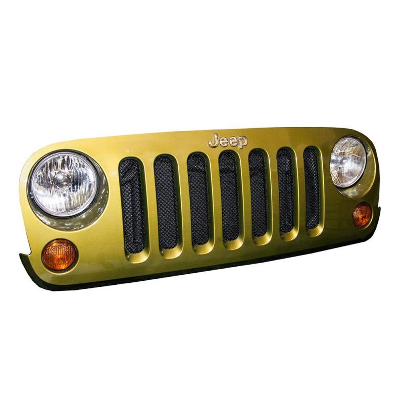 DV8 Offroad 2007-2018 Jeep JK Black Mesh Grille D-JP-190010-BK D-JP-190010-BK User 1