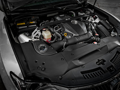 aFe Takeda Momentum PRO 5R Cold Air Intake System 16-18 Lexus RC TM-2018B-R Photo - Mounted