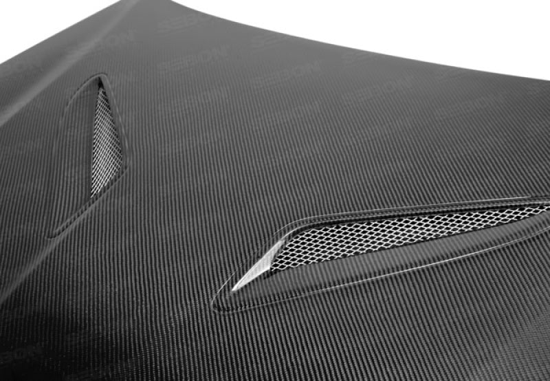 Seibon Carbon Fiber Hood for 2013-2016 Hyundai Genesis 2dr HD1213HYGEN2D-OE Photo - Primary