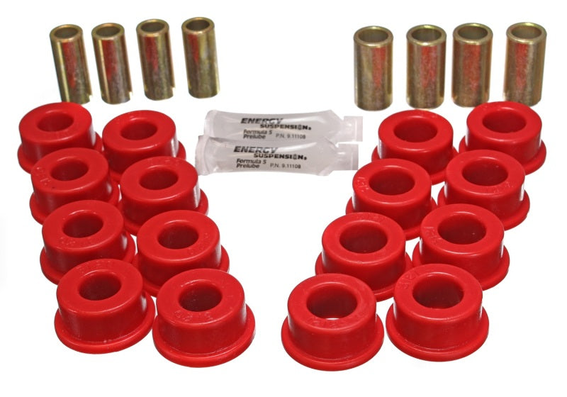 Energy Suspension Control Arm Bushing Set Red Chevrolet Corvette All 1984-1995 3.3145R Photo - Primary