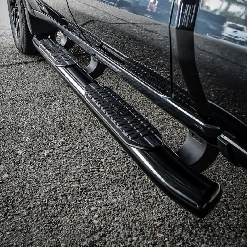 Westin Pro Traxx 5 Oval Nerf Step Bars Silverado/Sierra 1500 21-54125 Photo - Mounted