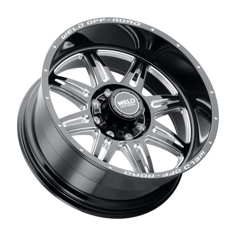 Weld Cheyenne W132 Series 20x10 / 8x170 BP / -18 Offset / 4.75 BS / 125.1 Bore - Gloss Black MIL W13200017475 W13200017475 Photo - Primary