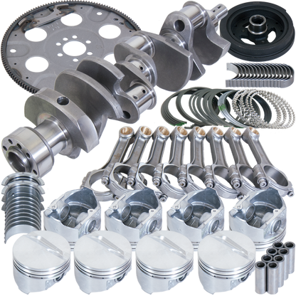 Eagle Chevrolet 350 Balanced 1Pc Rear Seal Rotating Assembly Kit .040 Bore Dome 153 Tooth Flex Plate B13005L04053 B13005L04053 Photo - Primary