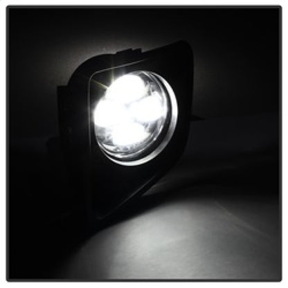Spyder Toyota Tundra 2014-2016 Daytime DRL LED Running Fog Lights w/Switch Clear FL-DRL-TTU14-C 9031540 9031540 Photo - Unmounted