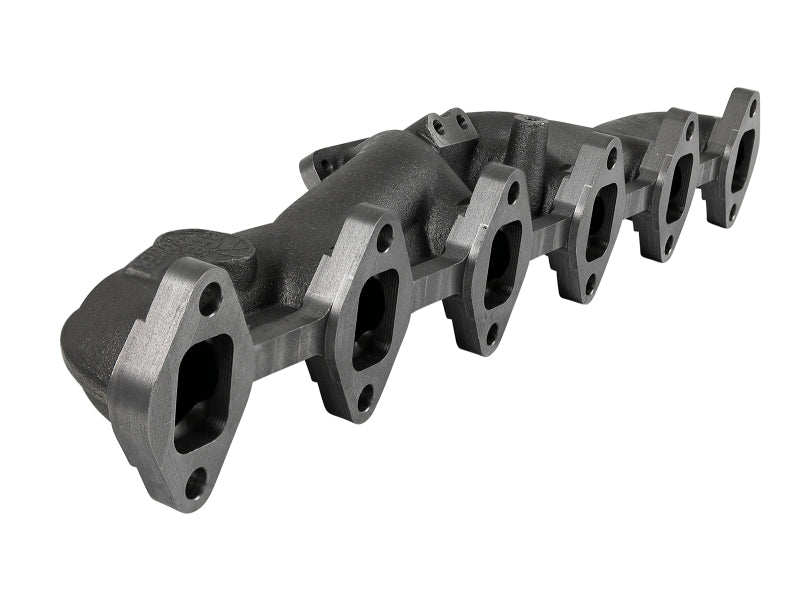 aFe Power BladeRunner Ported Ductile Iron Exhaust Manifold 94-98 Dodge Diesel Trucks L6-5.9L (td) 46-40044-1 46-40044-1 Photo - Unmounted