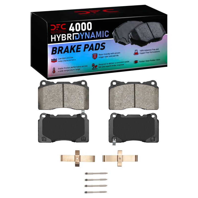 DFC DFC 4000 HybriDynamic Brake Pads Brakes, Rotors & Pads Brake Pads - OE main image