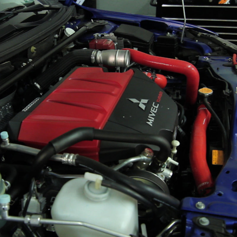 Mishimoto Hose Kit Evo 10 Red MMHOSE-EVO-10RD Photo - Close Up
