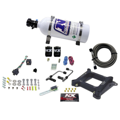 Nitrous Express 4150 Gemini Stage 6 Alcohol Nitrous Kit (50-300HP) w/5lb Bottle 60045-05 60045-05 Photo - Primary