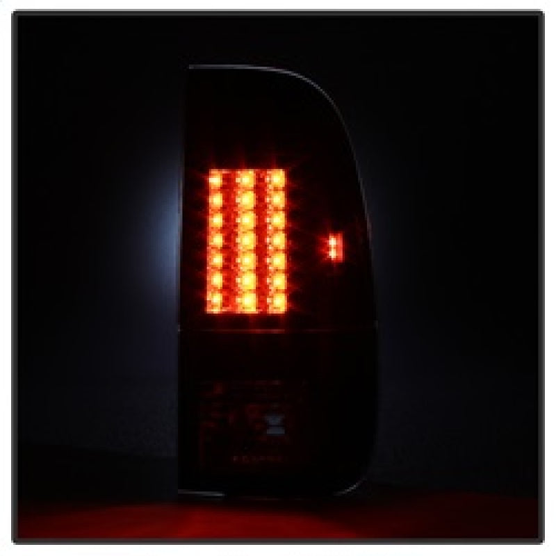 Spyder Ford Super Duty 08-15 Version 2 LED Tail Lights Black ALT-YD-FS07-LED-G2-BK 5029188 5029188 Photo - Unmounted