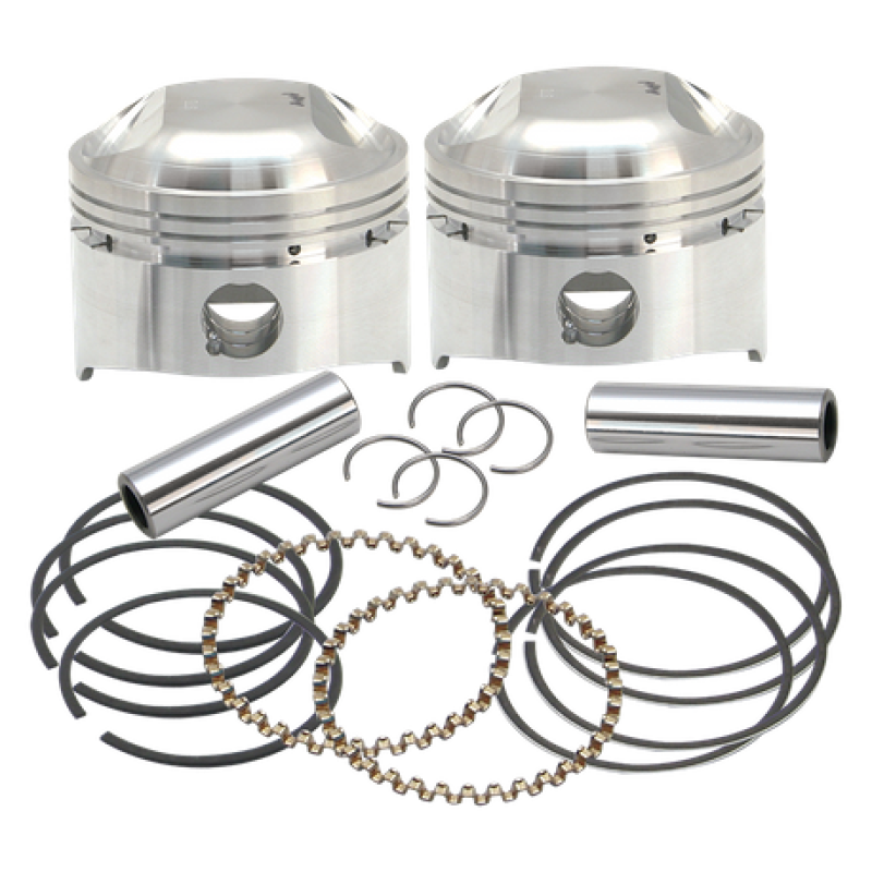 S&S Cycle 79-84 BT 3-1/2in +.030in 80in LC Forged Pistons 106-5514