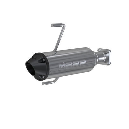 MBRP 2020-2022 Kawasaki Teryx KRX 1000 Single Slip-On Perf. Series Exhaust AT-9301PT AT-9301PT Photo - Primary