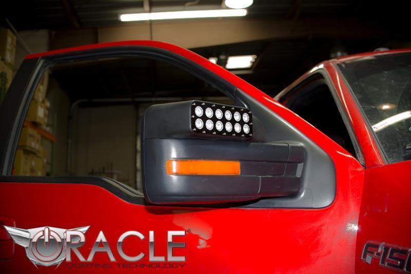 ORACLE Lighting Oracle 09-14 Ford F150/Raptor Off-Road Mirrors - 6000K 5752-001 5752-001 Photo - Close Up